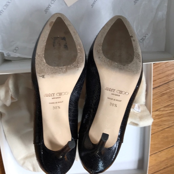 Jimmy Choo lizard booties - Picture 4 of 7